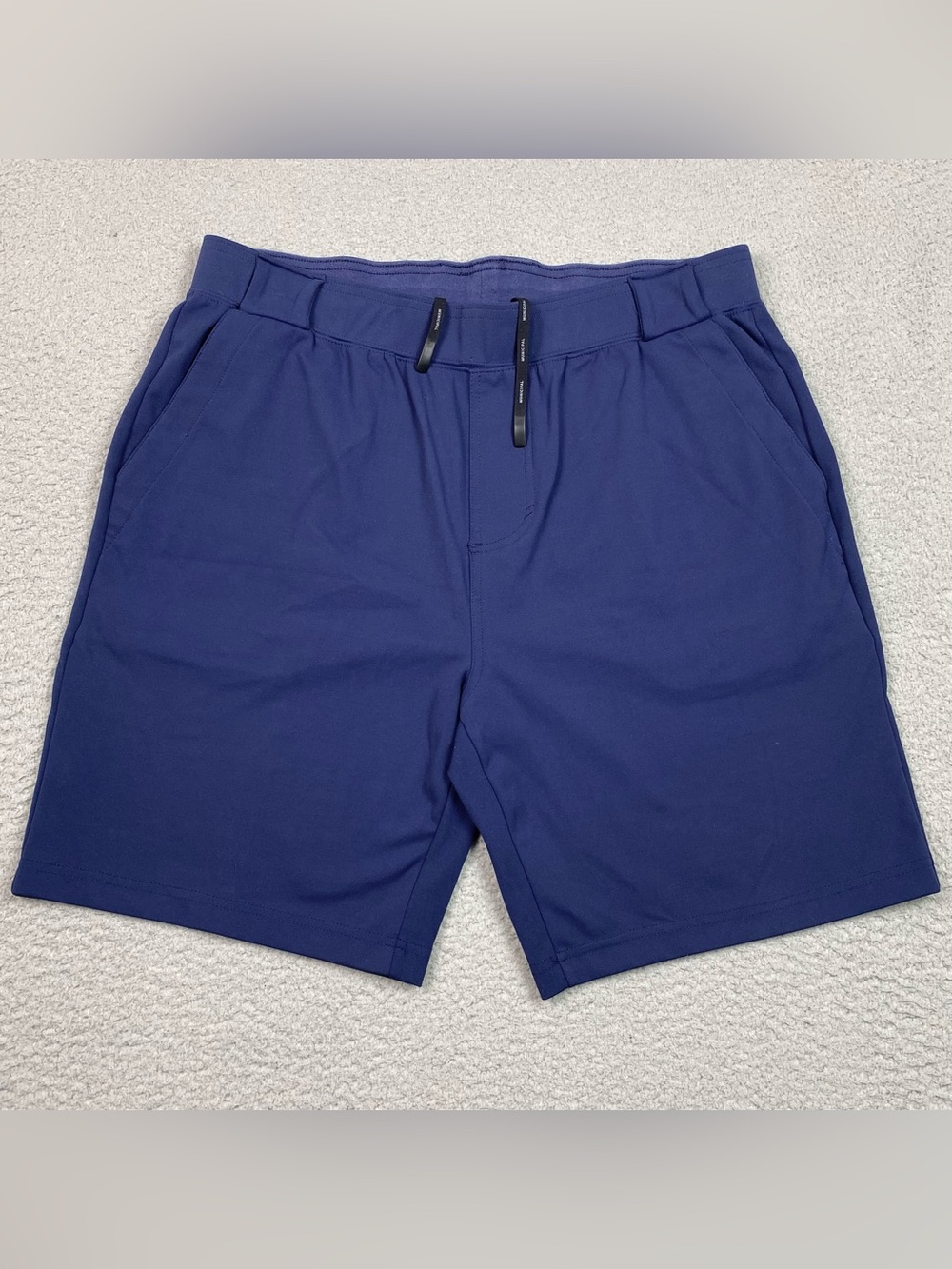 MUNICIPAL Gym Chino Shorts Mens Size L Sport Utility Gear Blue Athletic Workout